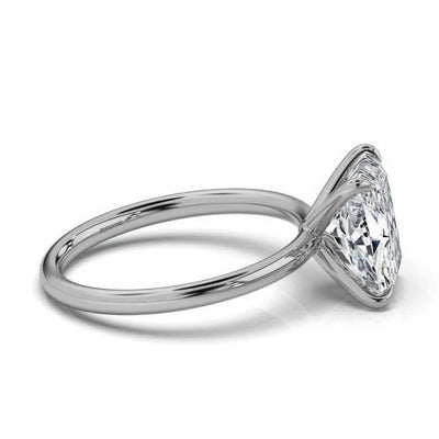 Classic Radiant Solitaire Ring