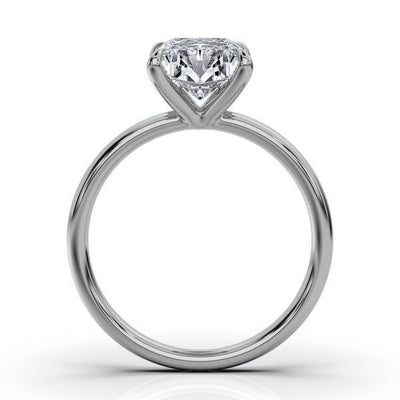 Classic Radiant Solitaire Ring