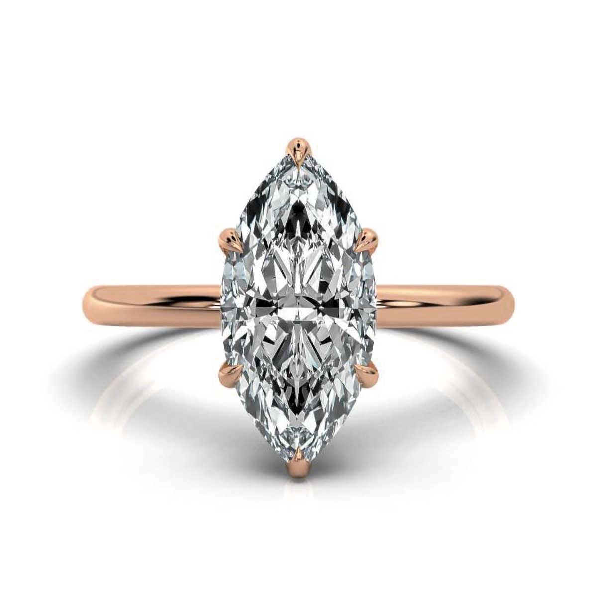 Classic Marquise Solitaire Ring