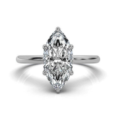 Classic Marquise Solitaire Ring