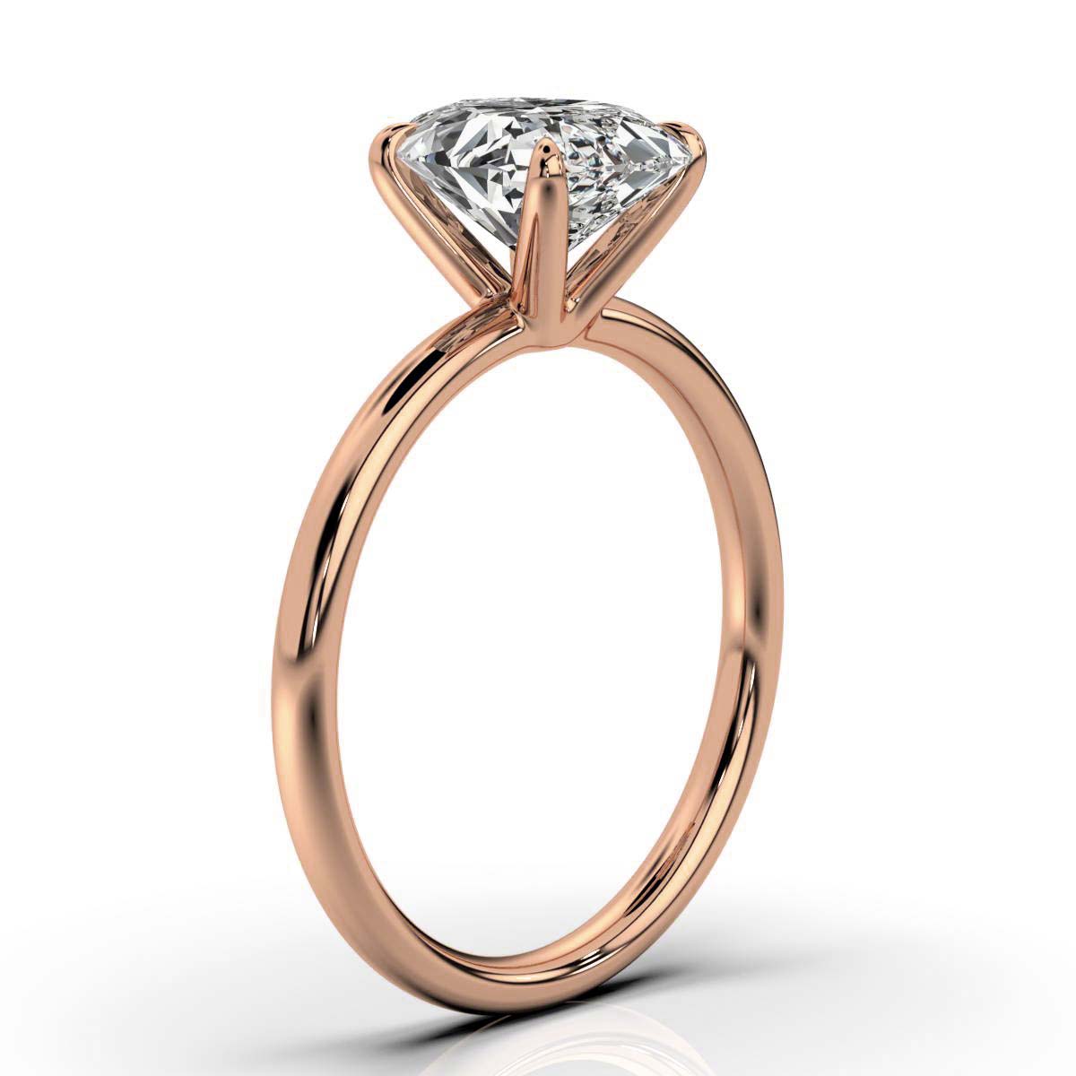 Classic Oval Solitaire Ring