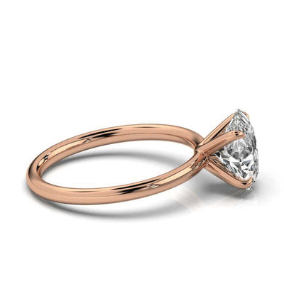 Classic Oval Solitaire Ring