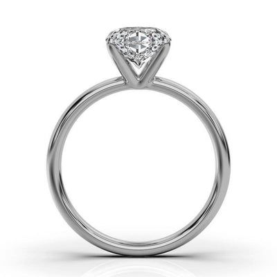 Classic Oval Solitaire Ring