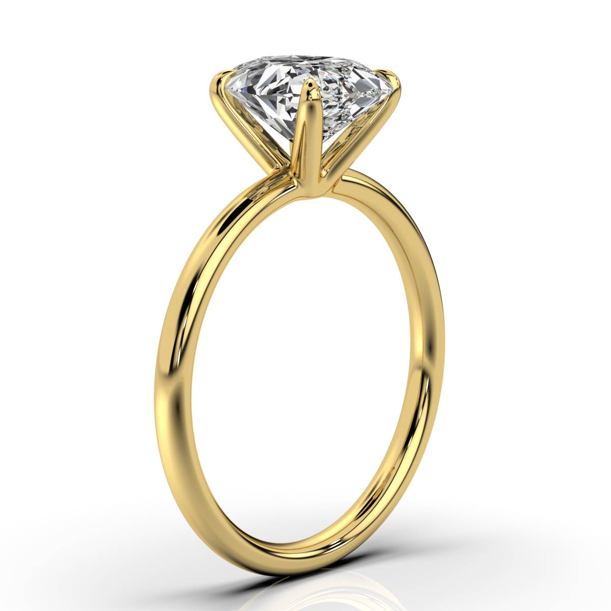 Classic Oval Solitaire Ring