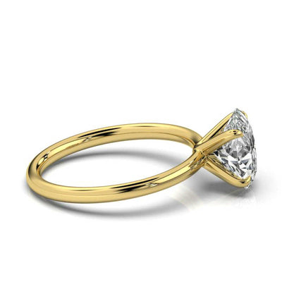 Classic Oval Solitaire Ring