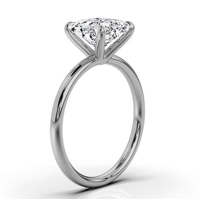 Classic Princess Solitaire Ring