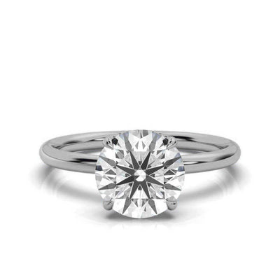 Classic Round Solitaire Ring