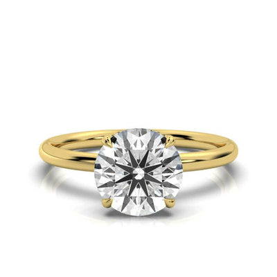 Classic Round Solitaire Ring