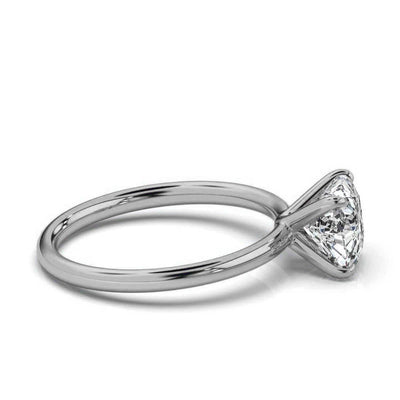 Classic Cushion Solitaire Ring