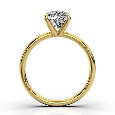 Classic Cushion Solitaire Ring