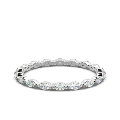 Marquise Lab Grown Diamond Eternity Band