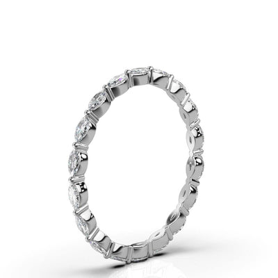 Marquise Lab Grown Diamond Eternity Band