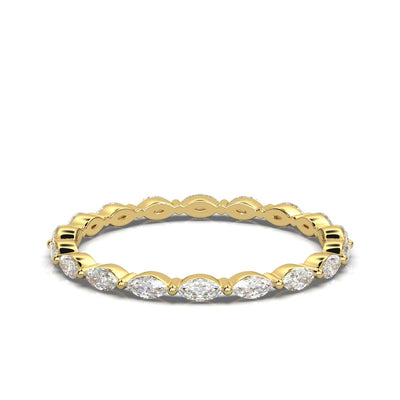 Marquise Lab Grown Diamond Eternity Band