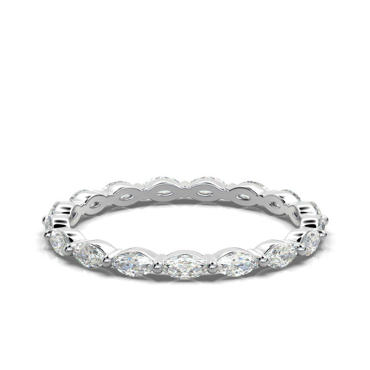 Marquise Lab Grown Diamond Eternity Band