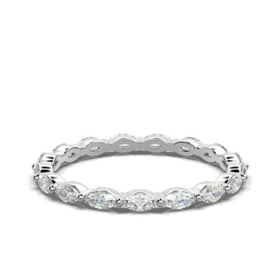 Marquise Lab Grown Diamond Eternity Band