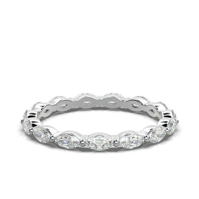 Marquise Lab Grown Diamond Eternity Band