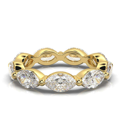 Marquise Lab Grown Diamond Eternity Band