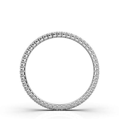 Round Lab Grown Diamond Eternity Band