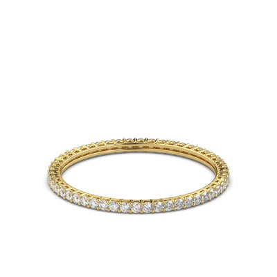 Round Lab Grown Diamond Eternity Band