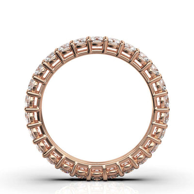 Round Lab Grown Diamond Eternity Band