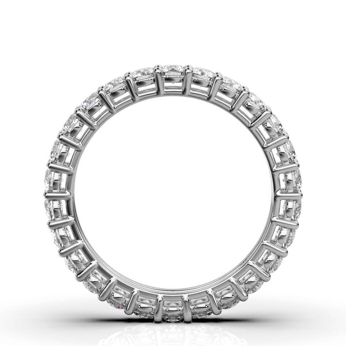 Round Lab Grown Diamond Eternity Band