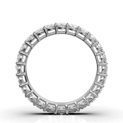 Round Lab Grown Diamond Eternity Band