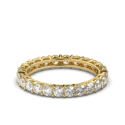 Round Lab Grown Diamond Eternity Band