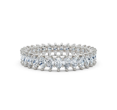 Pear Lab Grown Diamond Eternity Band