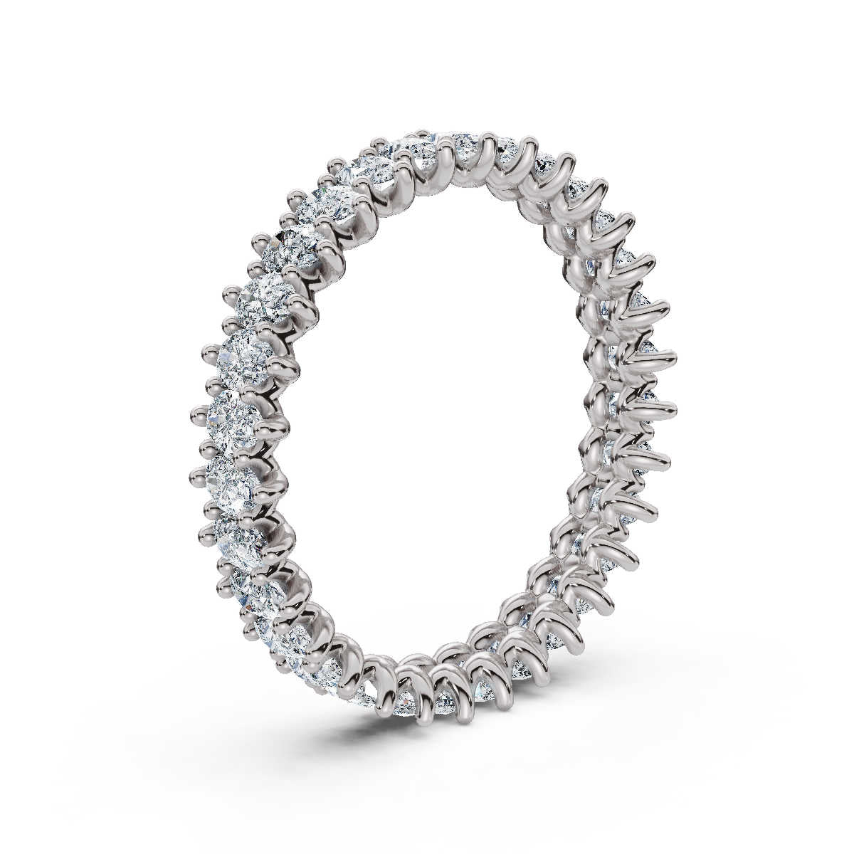 Pear Lab Grown Diamond Eternity Band