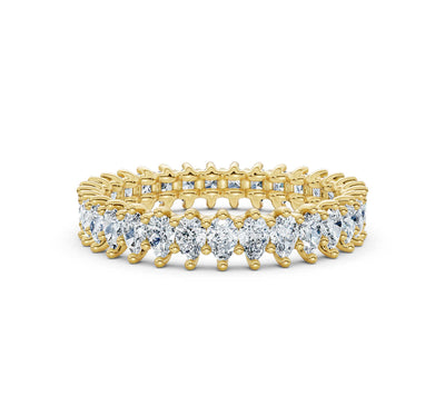 Pear Lab Grown Diamond Eternity Band