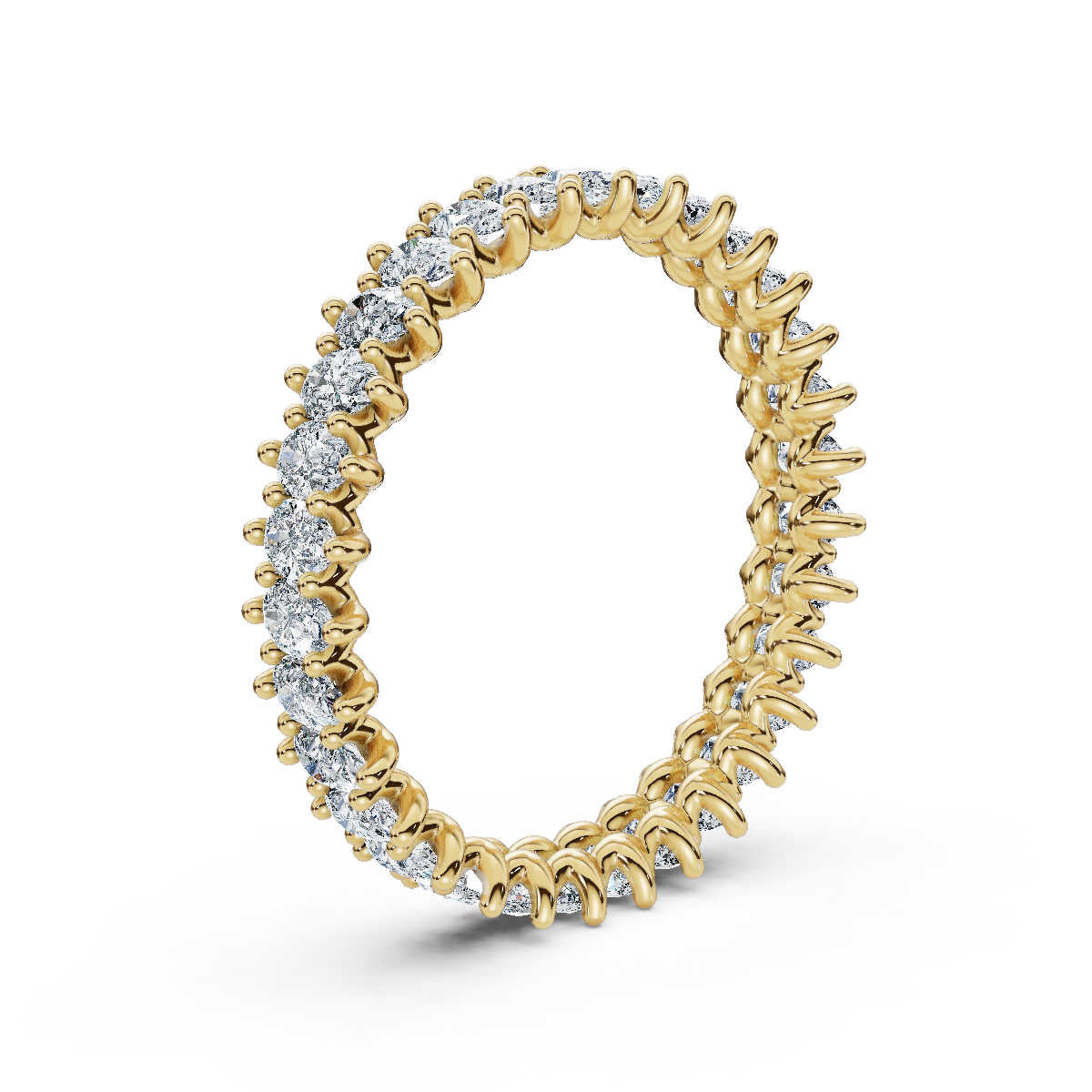 Pear Lab Grown Diamond Eternity Band