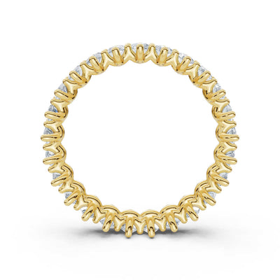 Pear Lab Grown Diamond Eternity Band