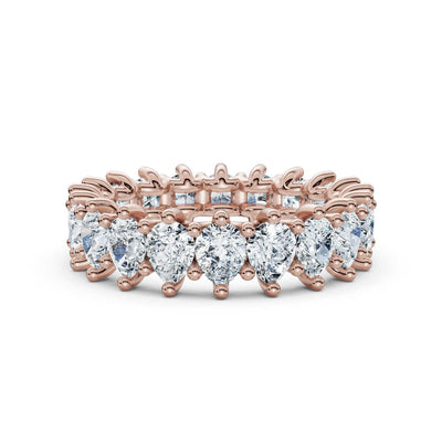 Pear Lab Grown Diamond Eternity Band