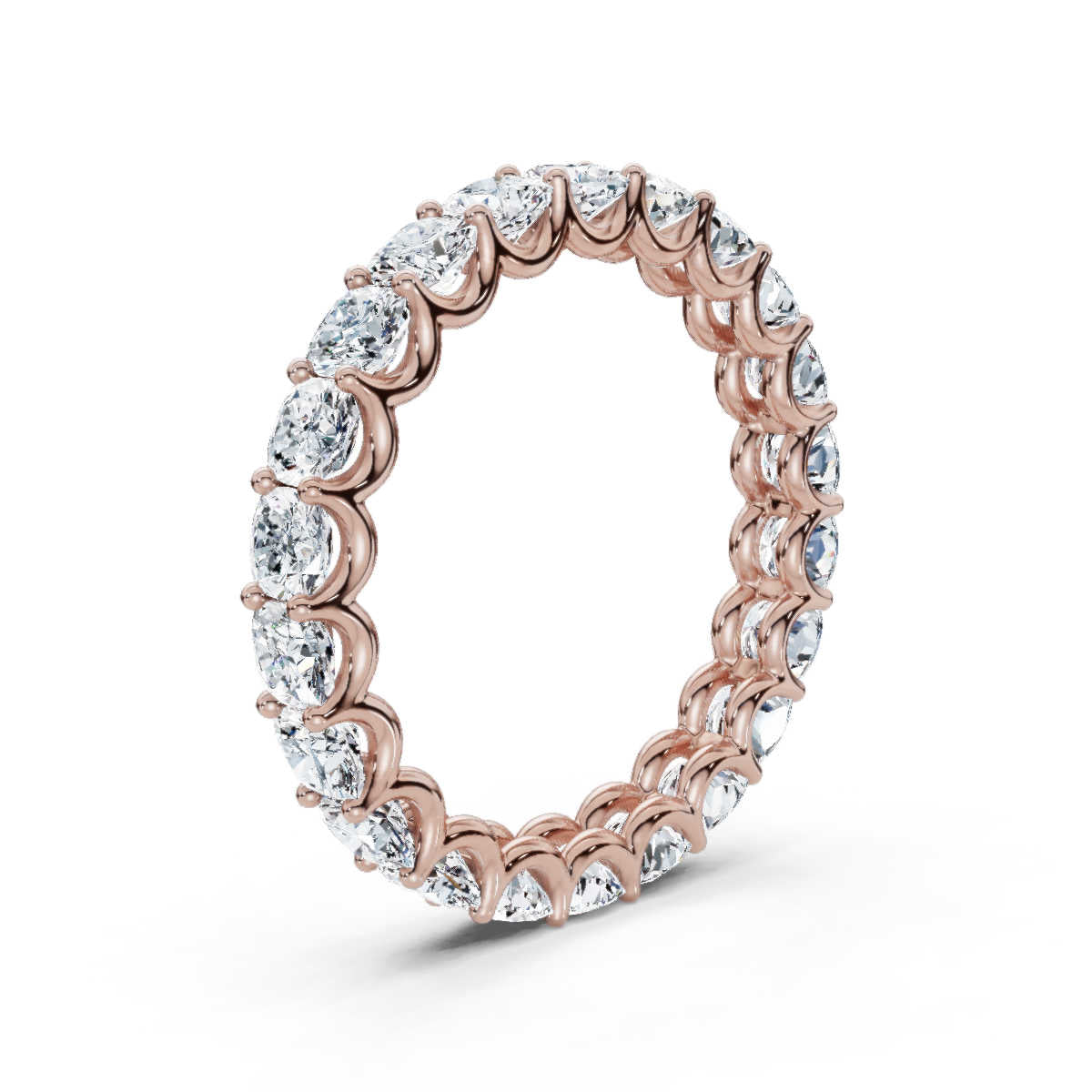 Cushion Lab Grown Diamond Eternity Band