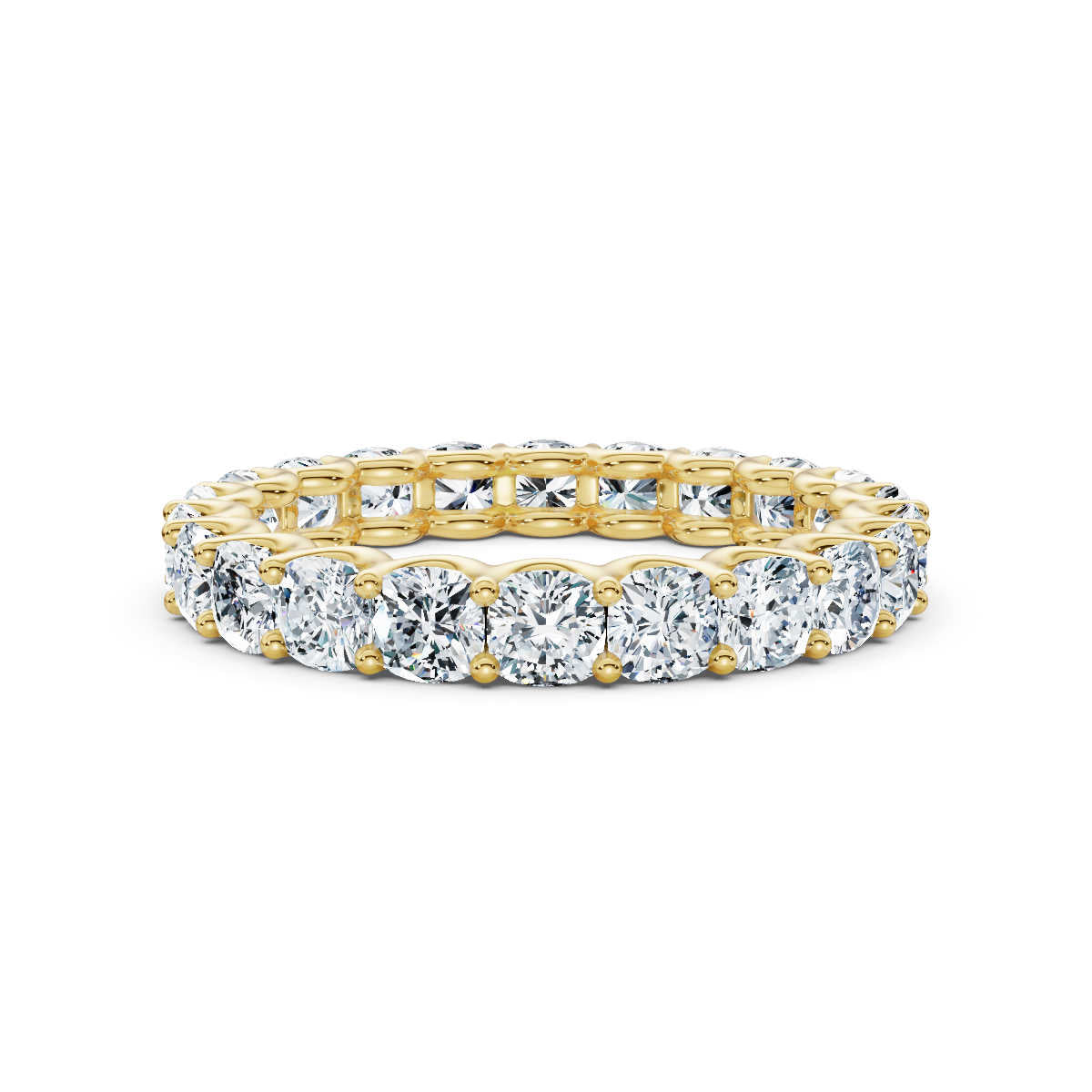 Cushion Lab Grown Diamond Eternity Band