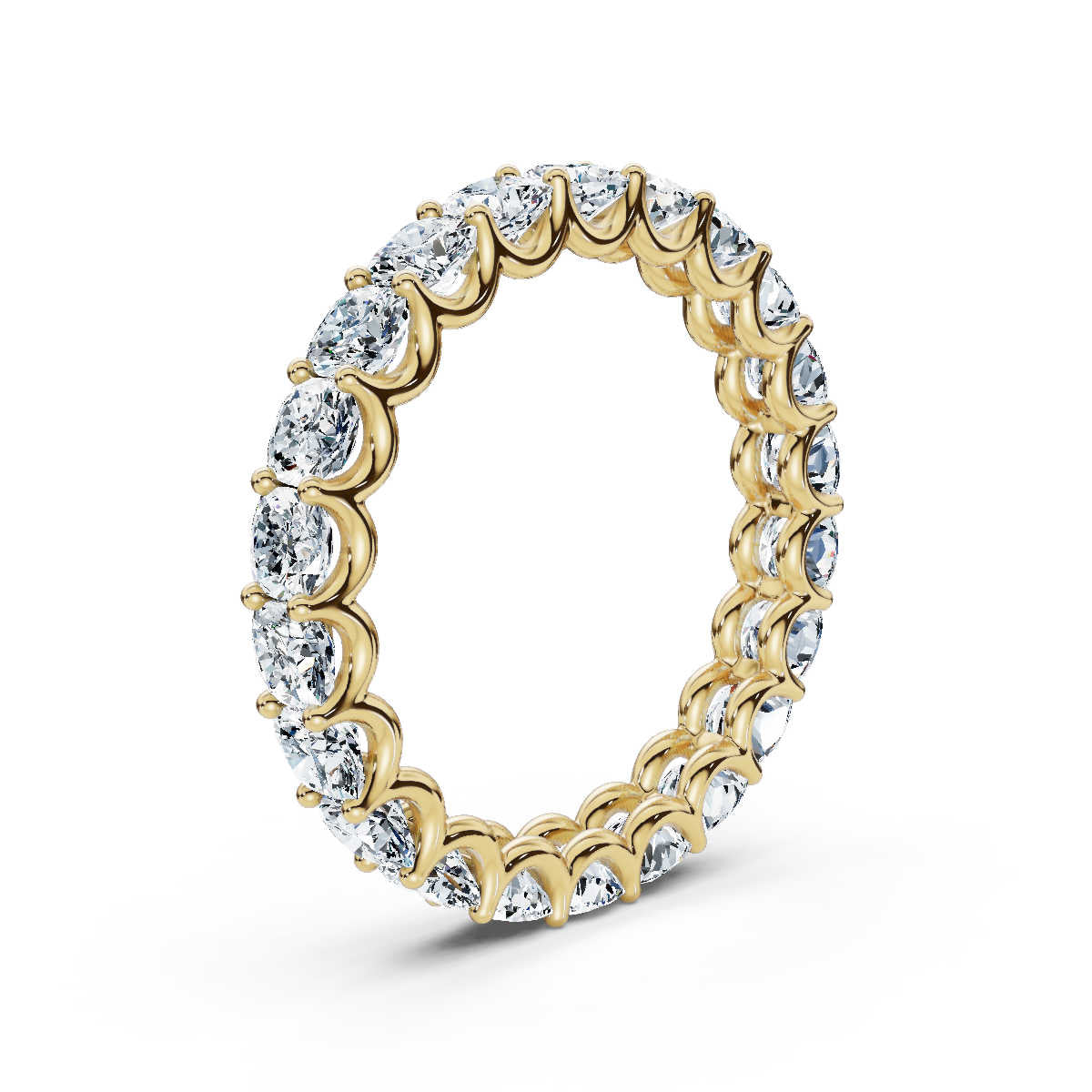 Cushion Lab Grown Diamond Eternity Band