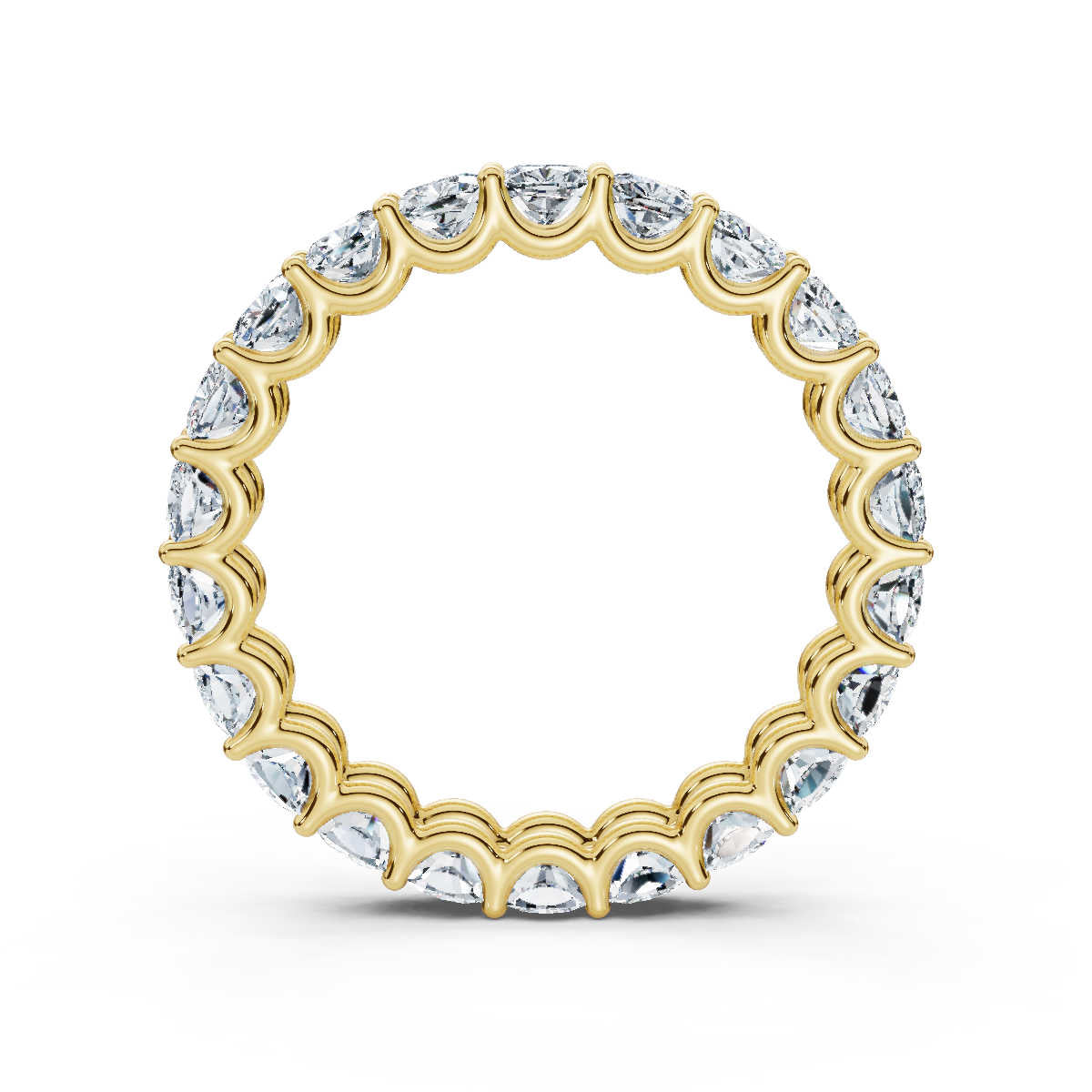 Cushion Lab Grown Diamond Eternity Band