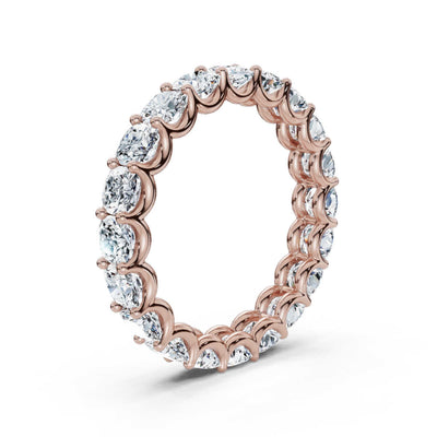 Cushion Lab Grown Diamond Eternity Band