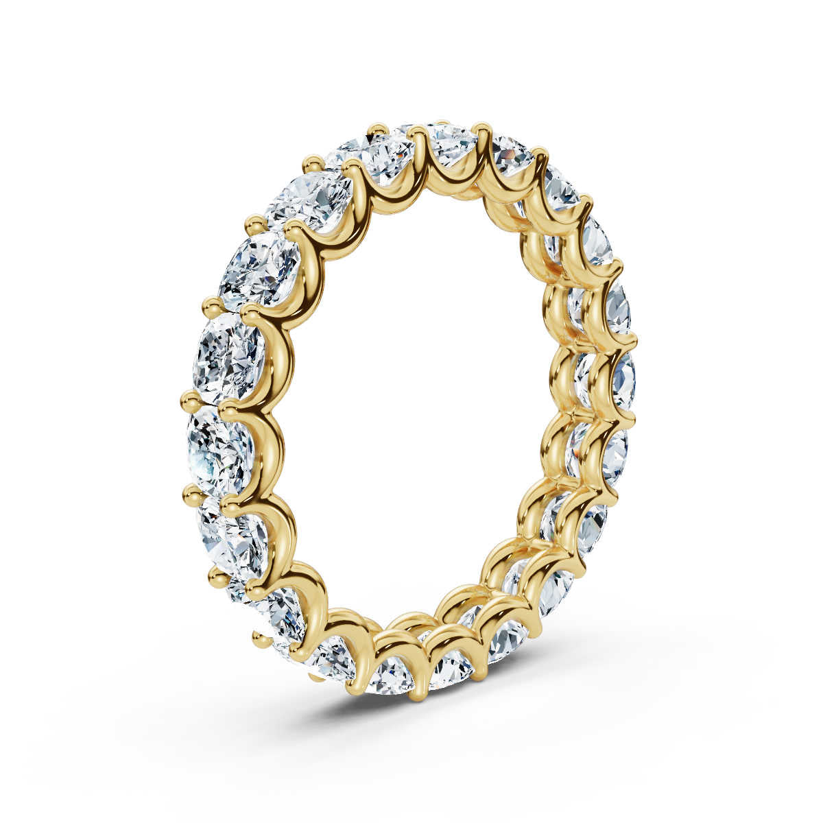 Cushion Lab Grown Diamond Eternity Band