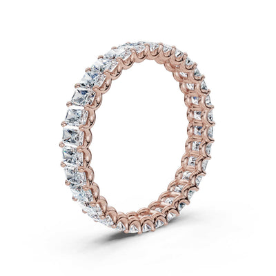 Radiant Lab Grown Diamond Eternity Band