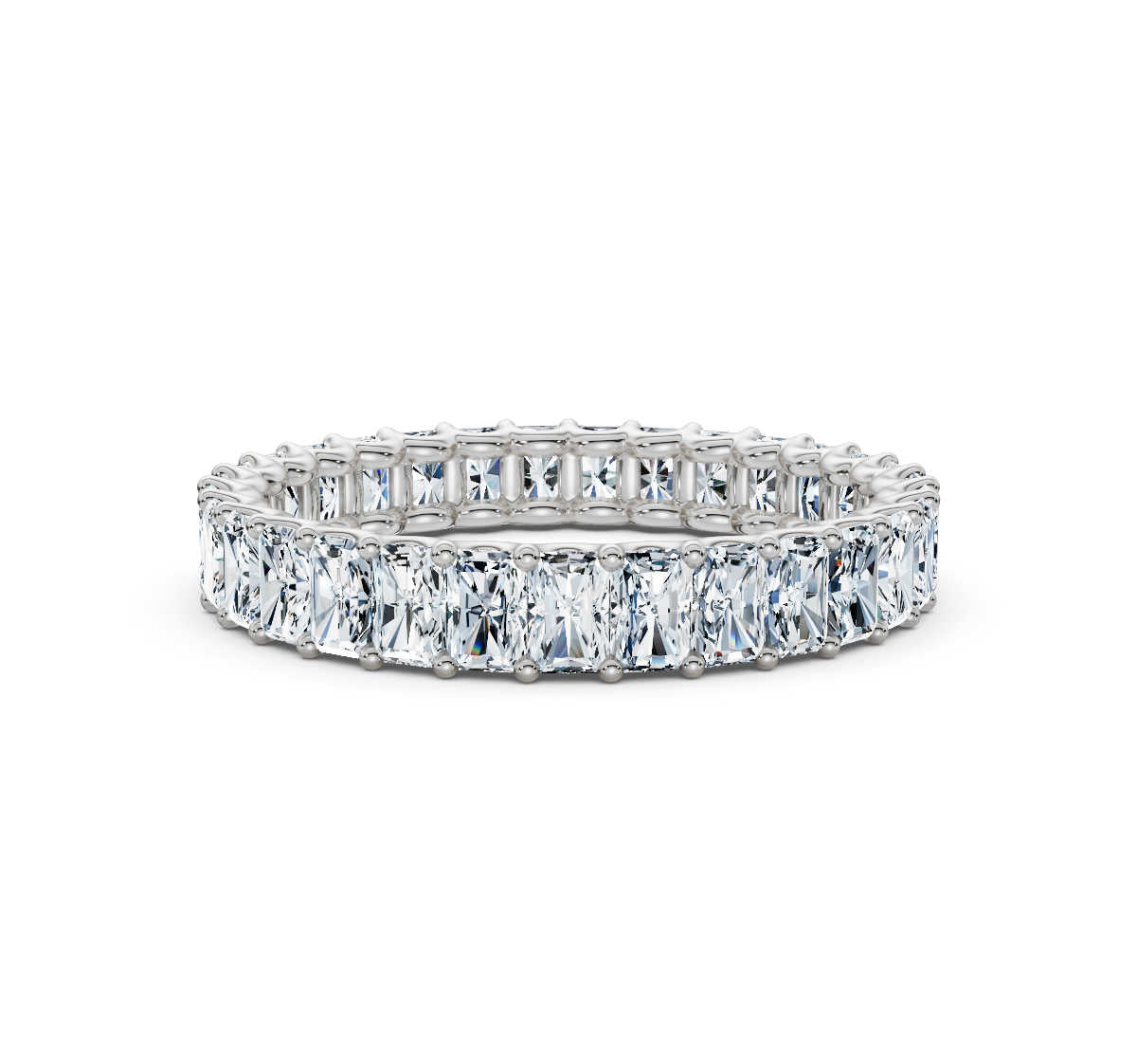 Radiant Lab Grown Diamond Eternity Band