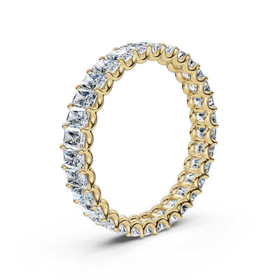 Radiant Lab Grown Diamond Eternity Band