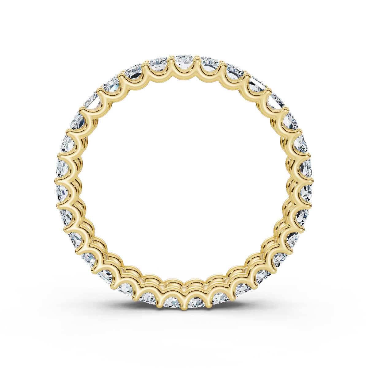 Radiant Lab Grown Diamond Eternity Band