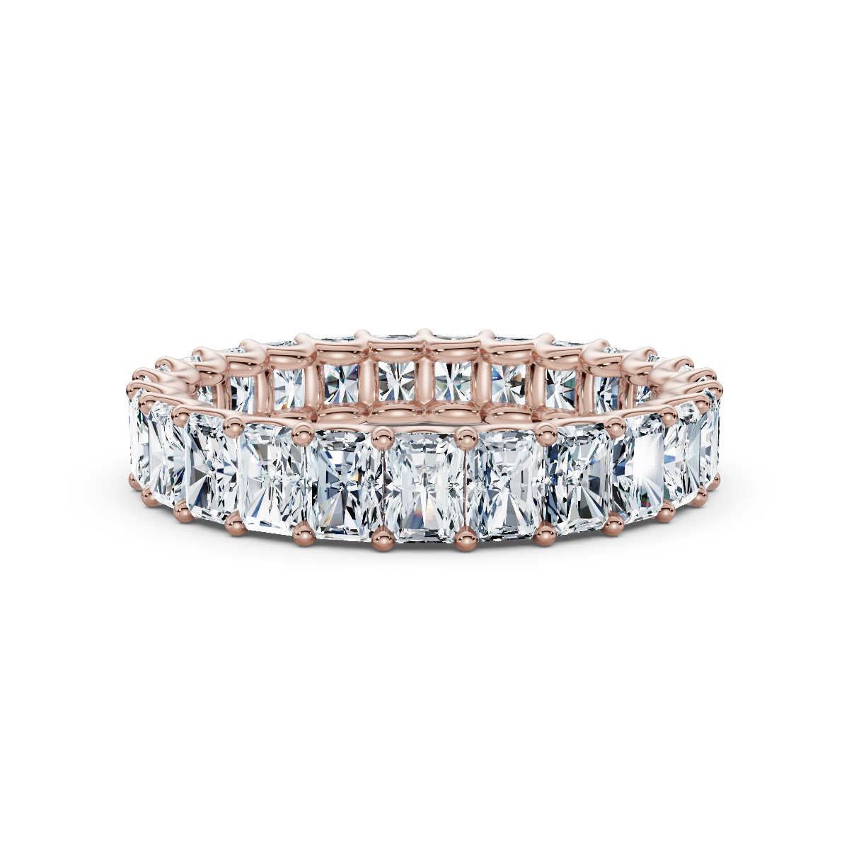 Radiant Lab Grown Diamond Eternity Band