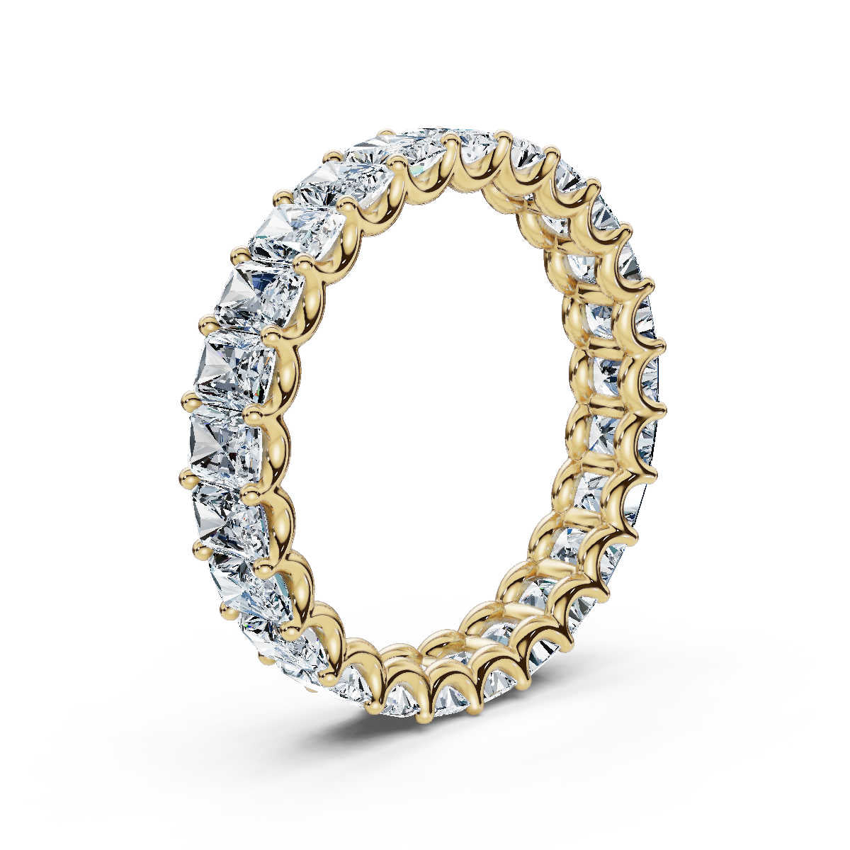 Radiant Lab Grown Diamond Eternity Band