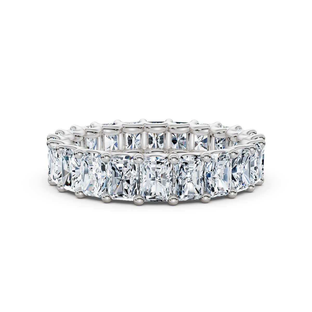 Radiant Lab Grown Diamond Eternity Band