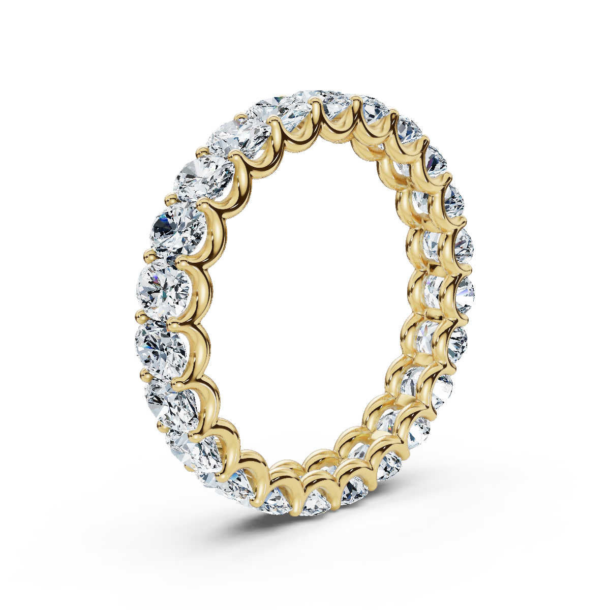 Oval Lab Grown Diamond Eternity Band