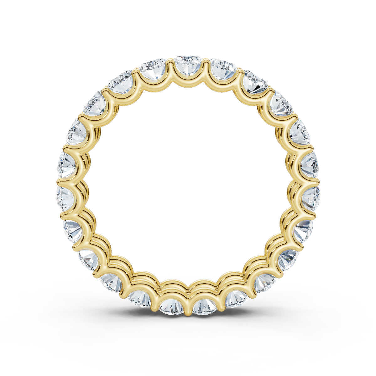 Oval Lab Grown Diamond Eternity Band