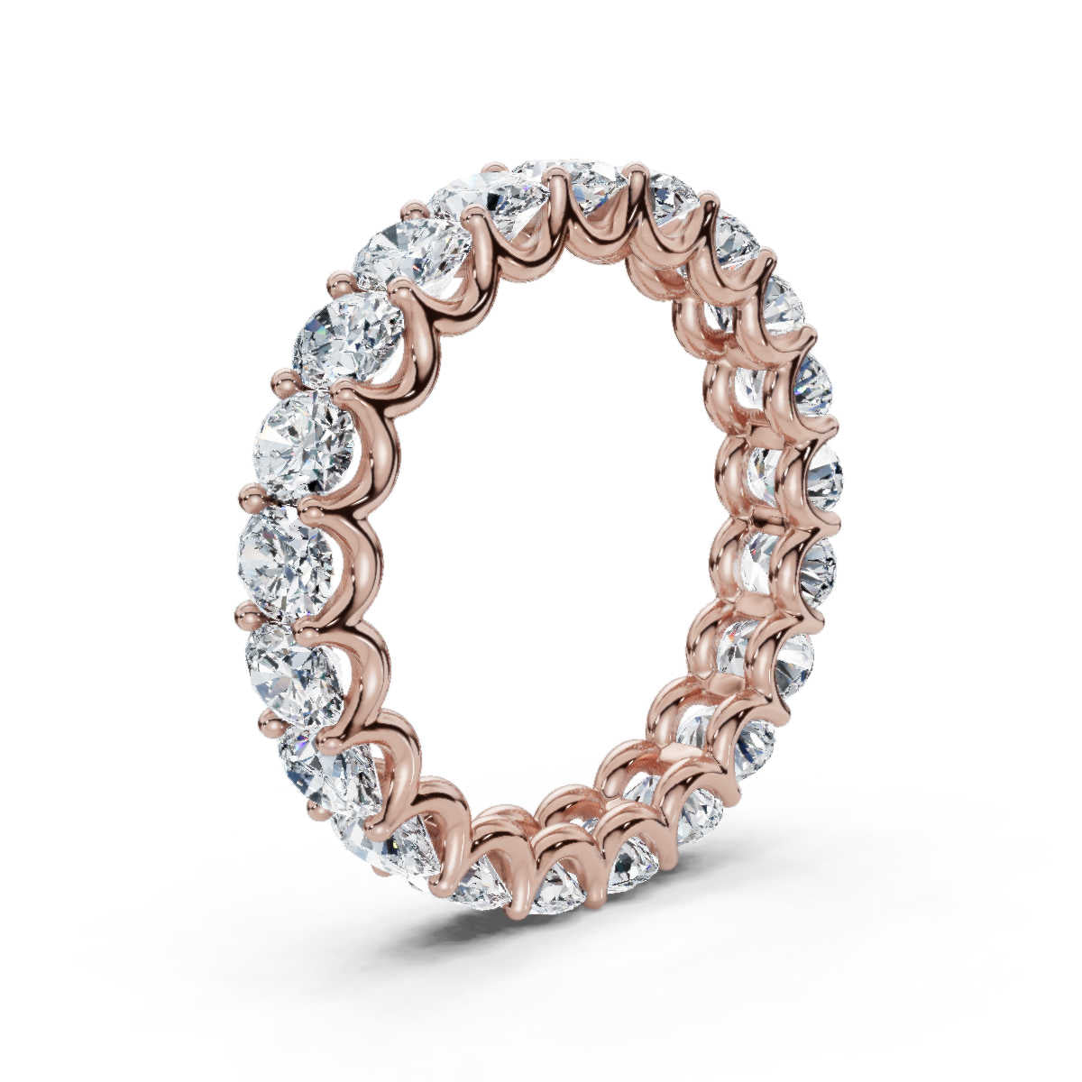 Oval Lab Grown Diamond Eternity Band