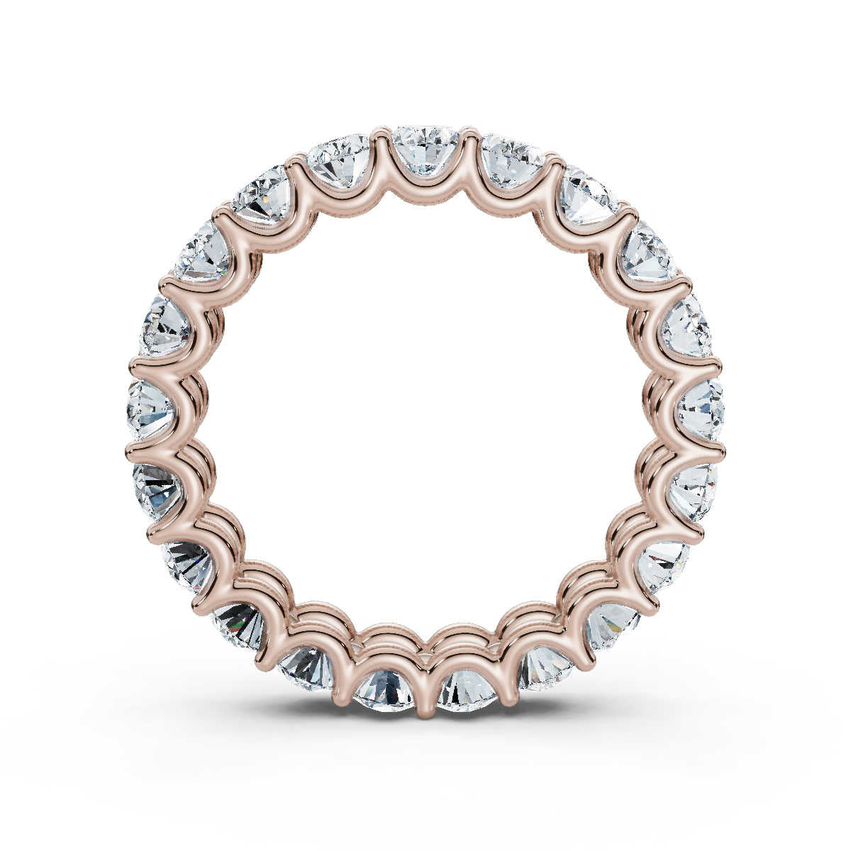 Oval Lab Grown Diamond Eternity Band